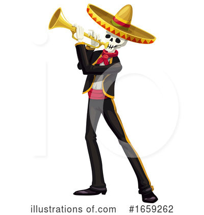 Mariachi Clipart #1659262 by Vector Tradition SM