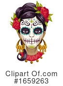 Day Of The Dead Clipart #1659263 by Vector Tradition SM