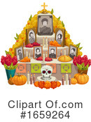 Day Of The Dead Clipart #1659264 by Vector Tradition SM