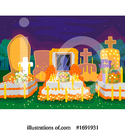 Day Of The Dead Clipart #1691931 by BNP Design Studio