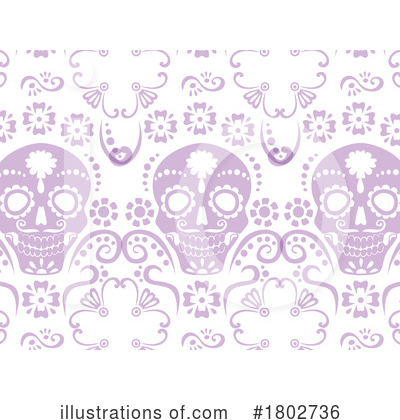 Royalty-Free (RF) Day Of The Dead Clipart Illustration by Vector Tradition SM - Stock Sample #1802736