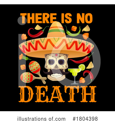 Royalty-Free (RF) Day Of The Dead Clipart Illustration by Vector Tradition SM - Stock Sample #1804398