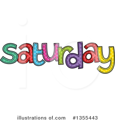 Royalty-Free (RF) Day Of The Week Clipart Illustration by Prawny - Stock Sample #1355443