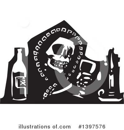 Royalty-Free (RF) Death Clipart Illustration by xunantunich - Stock Sample #1397576