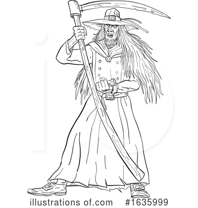 Royalty-Free (RF) Death Clipart Illustration by patrimonio - Stock Sample #1635999