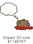 Decapitated Head Clipart #1196707 by lineartestpilot