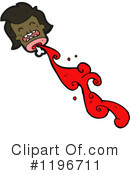 Decapitated Head Clipart #1196711 by lineartestpilot