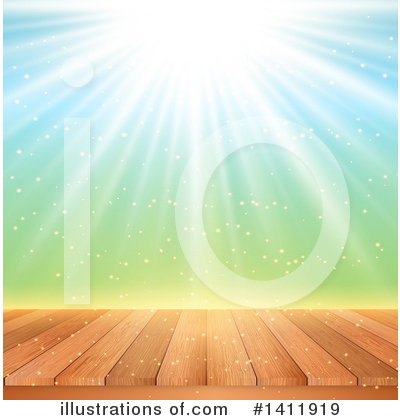 Royalty-Free (RF) Deck Clipart Illustration by KJ Pargeter - Stock Sample #1411919