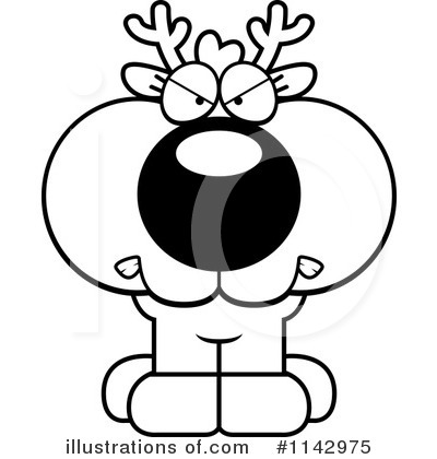 Royalty-Free (RF) Deer Clipart Illustration by Cory Thoman - Stock Sample #1142975