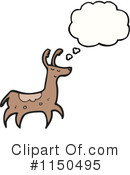 Deer Clipart #1150495 by lineartestpilot