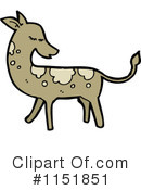 Deer Clipart #1151851 by lineartestpilot
