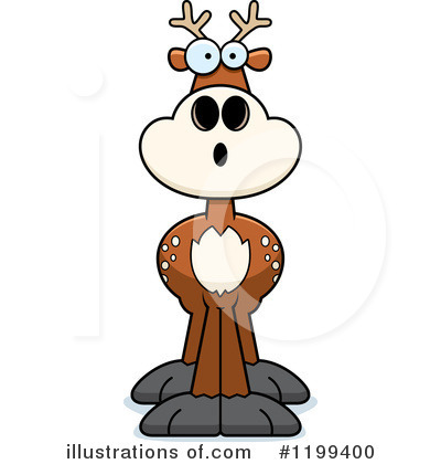 Deer Clipart #1199400 by Cory Thoman