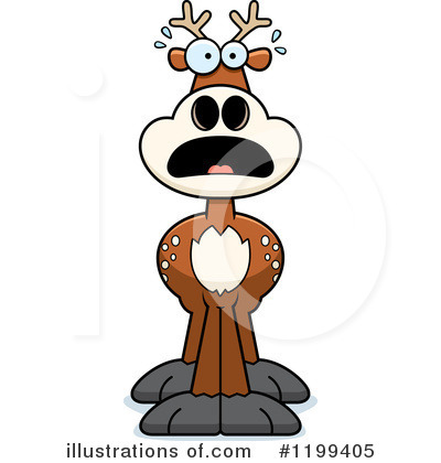 Deer Clipart #1199405 by Cory Thoman