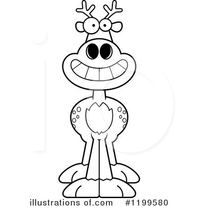 Royalty-Free (RF) Deer Clipart Illustration by Cory Thoman - Stock Sample #1199580