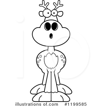 Royalty-Free (RF) Deer Clipart Illustration by Cory Thoman - Stock Sample #1199585