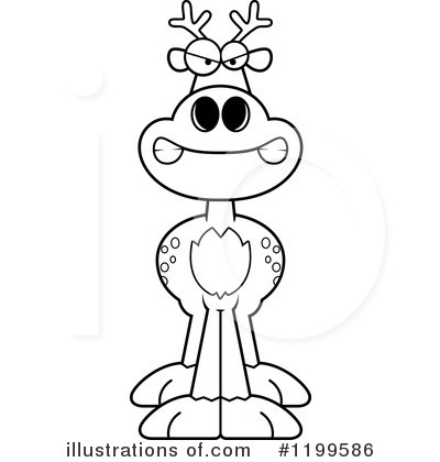 Royalty-Free (RF) Deer Clipart Illustration by Cory Thoman - Stock Sample #1199586