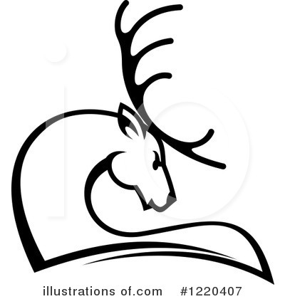 Royalty-Free (RF) Deer Clipart Illustration by Vector Tradition SM - Stock Sample #1220407