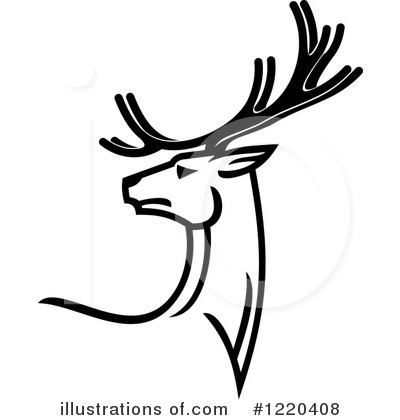 Royalty-Free (RF) Deer Clipart Illustration by Vector Tradition SM - Stock Sample #1220408