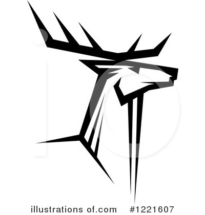 Royalty-Free (RF) Deer Clipart Illustration by Vector Tradition SM - Stock Sample #1221607