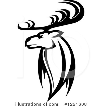Royalty-Free (RF) Deer Clipart Illustration by Vector Tradition SM - Stock Sample #1221608