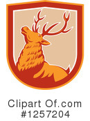 Deer Clipart #1257204 by patrimonio