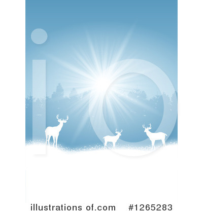 Winter Background Clipart #1265283 by KJ Pargeter