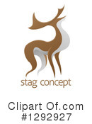 Deer Clipart #1292927 by AtStockIllustration