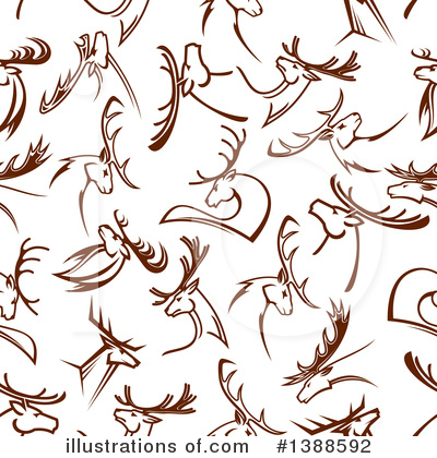 Royalty-Free (RF) Deer Clipart Illustration by Vector Tradition SM - Stock Sample #1388592