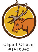 Deer Clipart #1416345 by patrimonio