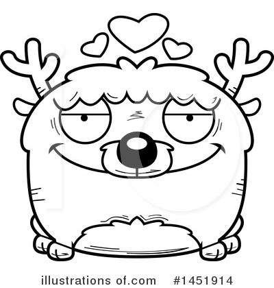 Royalty-Free (RF) Deer Clipart Illustration by Cory Thoman - Stock Sample #1451914