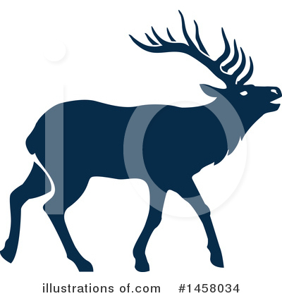 Royalty-Free (RF) Deer Clipart Illustration by Vector Tradition SM - Stock Sample #1458034