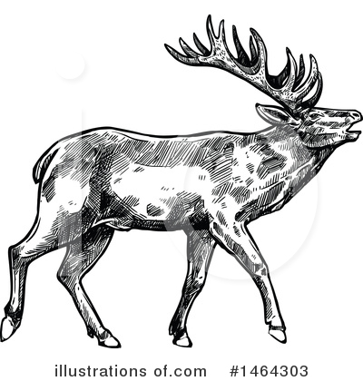 Royalty-Free (RF) Deer Clipart Illustration by Vector Tradition SM - Stock Sample #1464303