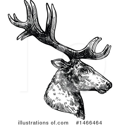 Royalty-Free (RF) Deer Clipart Illustration by Vector Tradition SM - Stock Sample #1466464