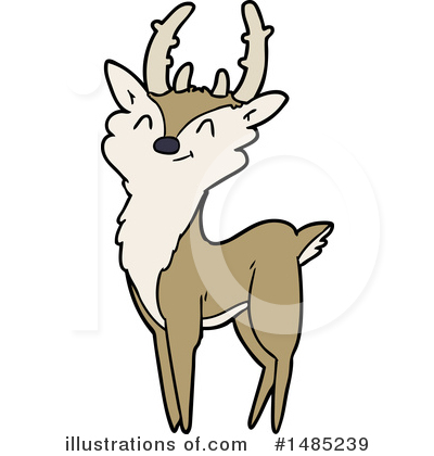 Deer Clipart #1485239 by lineartestpilot