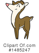Deer Clipart #1485247 by lineartestpilot
