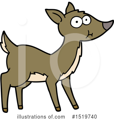 Deer Clipart #1519740 by lineartestpilot