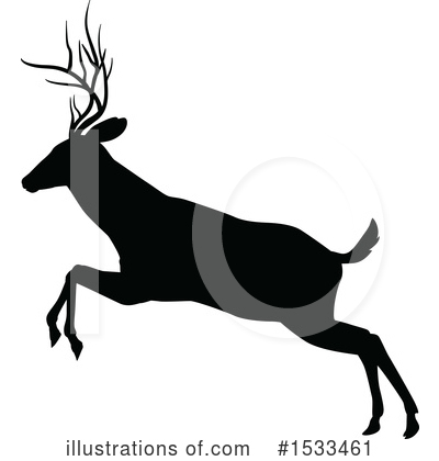 Royalty-Free (RF) Deer Clipart Illustration by AtStockIllustration - Stock Sample #1533461