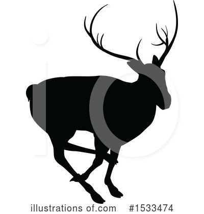 Royalty-Free (RF) Deer Clipart Illustration by AtStockIllustration - Stock Sample #1533474