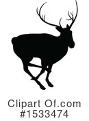 Deer Clipart #1533474 by AtStockIllustration