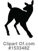 Deer Clipart #1533482 by AtStockIllustration