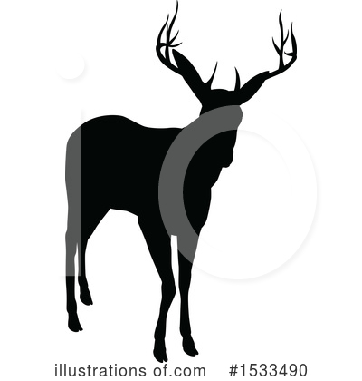 Royalty-Free (RF) Deer Clipart Illustration by AtStockIllustration - Stock Sample #1533490