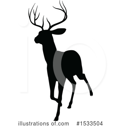 Royalty-Free (RF) Deer Clipart Illustration by AtStockIllustration - Stock Sample #1533504