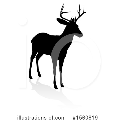 Royalty-Free (RF) Deer Clipart Illustration by AtStockIllustration - Stock Sample #1560819