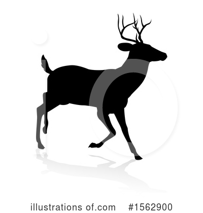 Royalty-Free (RF) Deer Clipart Illustration by AtStockIllustration - Stock Sample #1562900