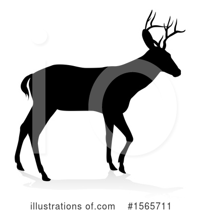 Royalty-Free (RF) Deer Clipart Illustration by AtStockIllustration - Stock Sample #1565711