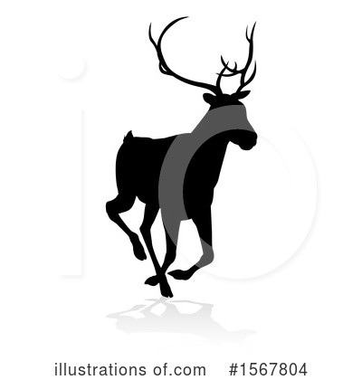 Royalty-Free (RF) Deer Clipart Illustration by AtStockIllustration - Stock Sample #1567804