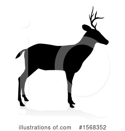 Royalty-Free (RF) Deer Clipart Illustration by AtStockIllustration - Stock Sample #1568352
