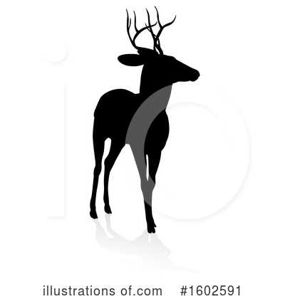 Royalty-Free (RF) Deer Clipart Illustration by AtStockIllustration - Stock Sample #1602591