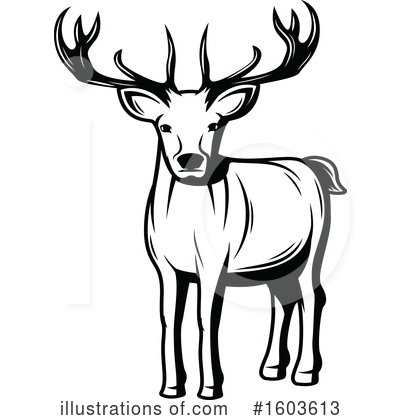 Royalty-Free (RF) Deer Clipart Illustration by Vector Tradition SM - Stock Sample #1603613