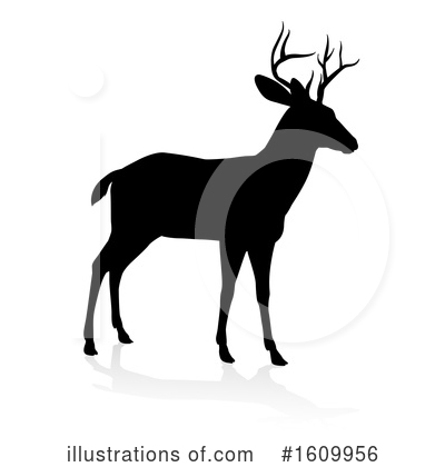 Royalty-Free (RF) Deer Clipart Illustration by AtStockIllustration - Stock Sample #1609956